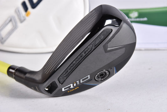 Left Hand Taylormade Qi10 Tour #3 Hybrid / 19.5 Degree / Regular Flex UST Shaft