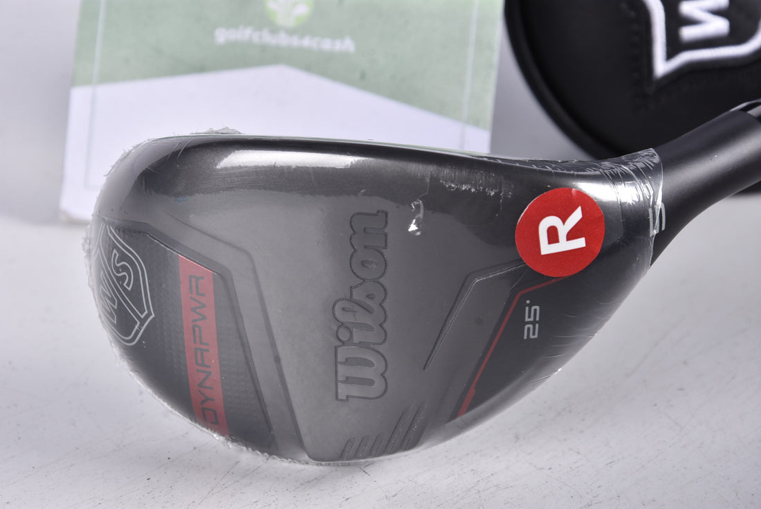 Wilson Dynapower #5 Hybrid / 25 Degree / Regular Flex Hzrdus Smoke Red RDX