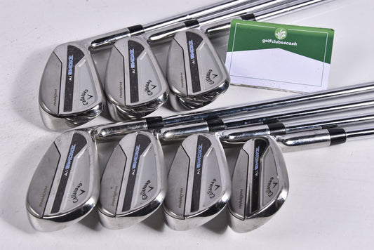 Callaway Paradym Ai Smoke Irons / 5-PW+SW / Regular Flex Elevate MPH 95 Shafts