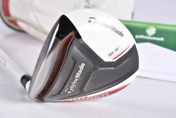 Left Hand Taylormade Aeroburner #3HL Wood / 16.5 Degree / Stiff Flex Matrix