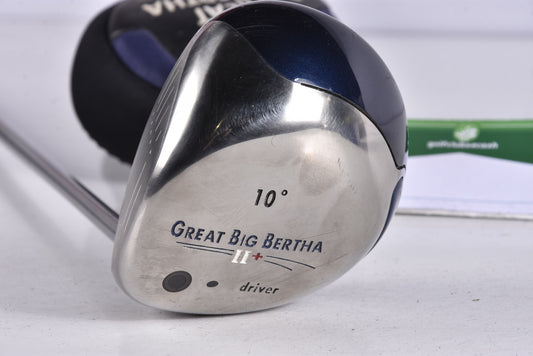 Left Hand Callaway Great Big Bertha II Driver / 10 Degree / Regular Flex Callaway