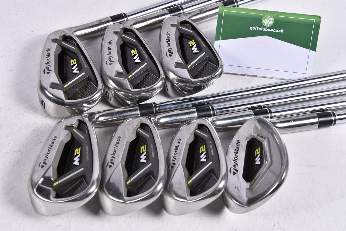 Taylormade M2 2017 Irons / 5-PW+SW / Regular Flex Reax Steel 88 Shafts