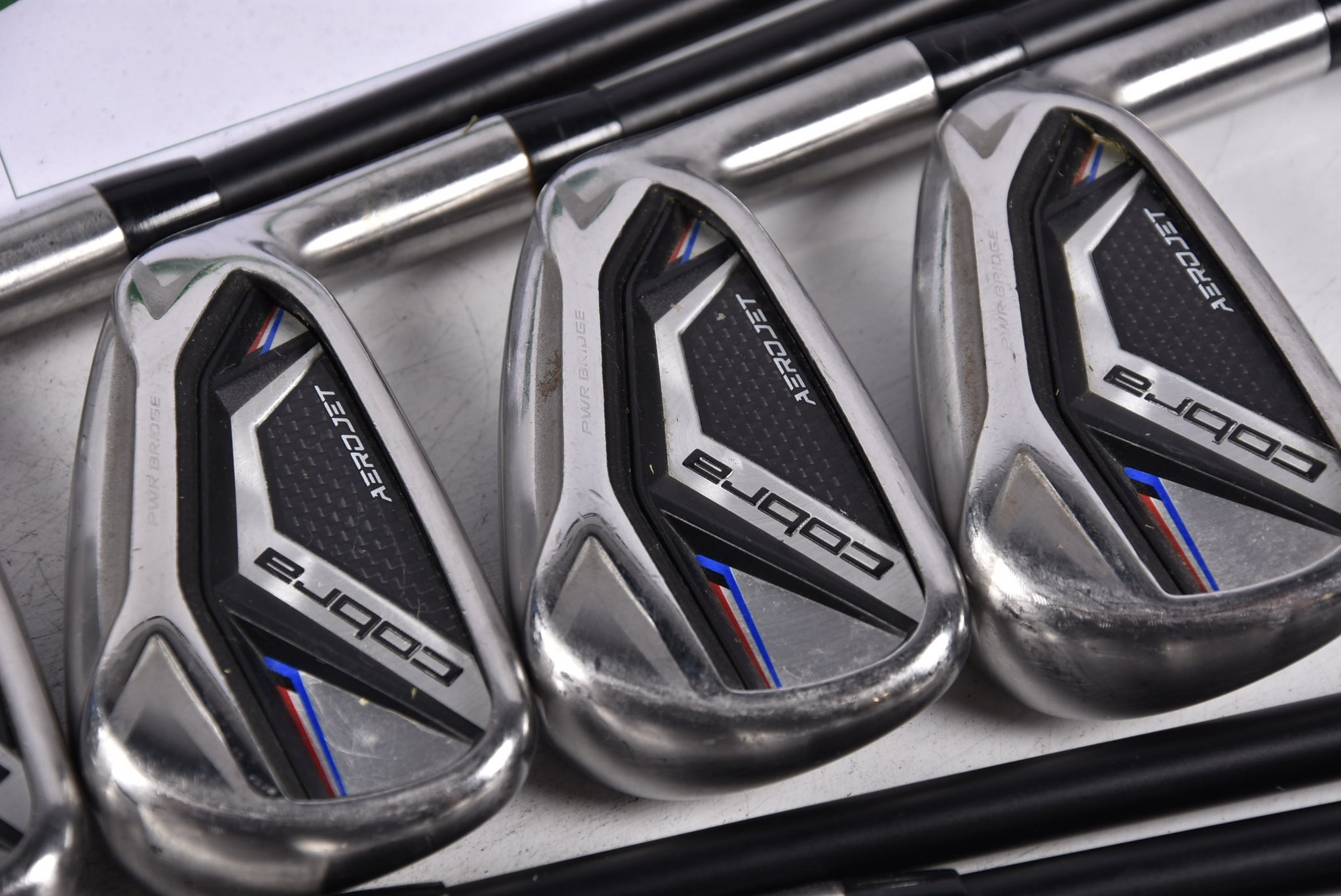 Cobra Aerojet Irons / 4-PW+GW / Senior Flex KBS PGI 65 Shafts