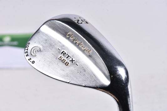 Cleveland 588 RTX 2.0 Gap Wedge / 52 Degree / Wedge Flex Dynamic Gold