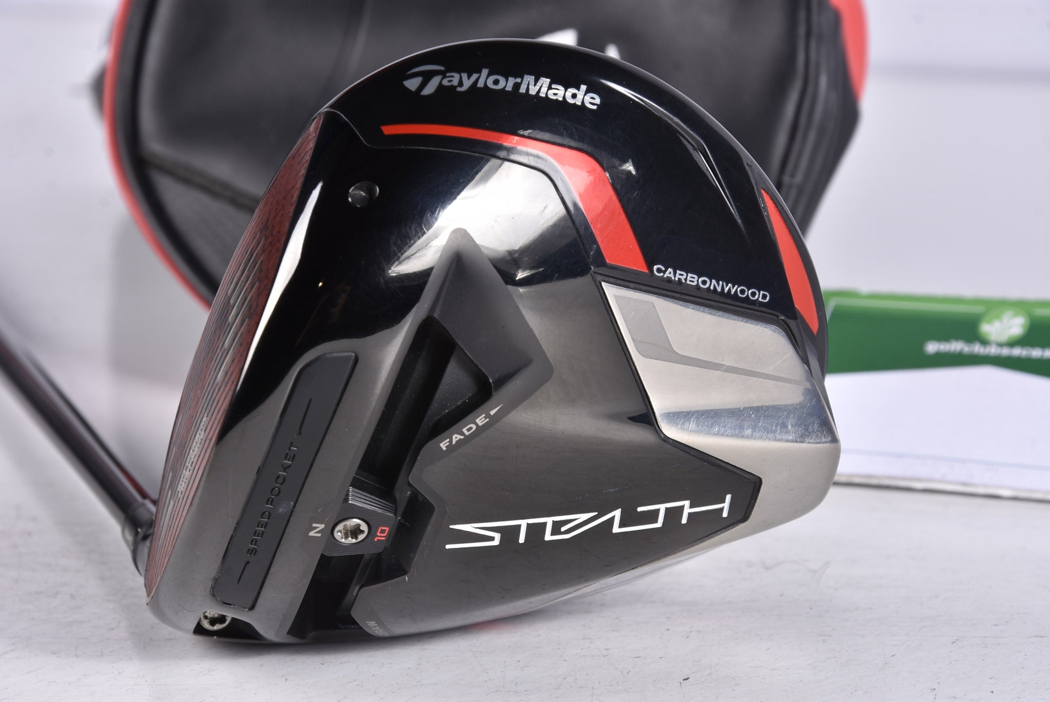 Left Hand Taylormade Stealth Plus Driver / 9 Degree / X-Flex Kai'li White 70