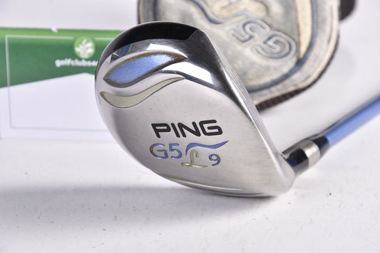 Ladies Ping G5 #9 Wood / 30 Degree / Ladies Flex Ping ULT 50 Shaft