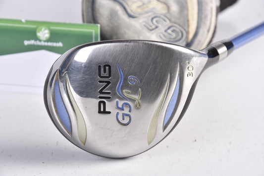 Ladies Ping G5 #9 Wood / 30 Degree / Ladies Flex Ping ULT 50 Shaft