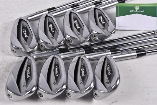 Ping G425 Irons / 4-PW+SW / Black Dot / Stiff Flex Dynamic Gold S300 Shaft