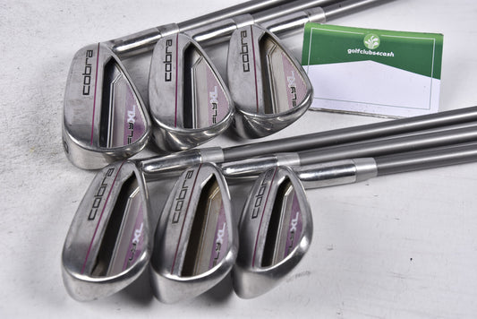 Ladies Cobra Fly XL Irons / 6-PW+SW / Ladies Flex Cobra Fly XL Shafts