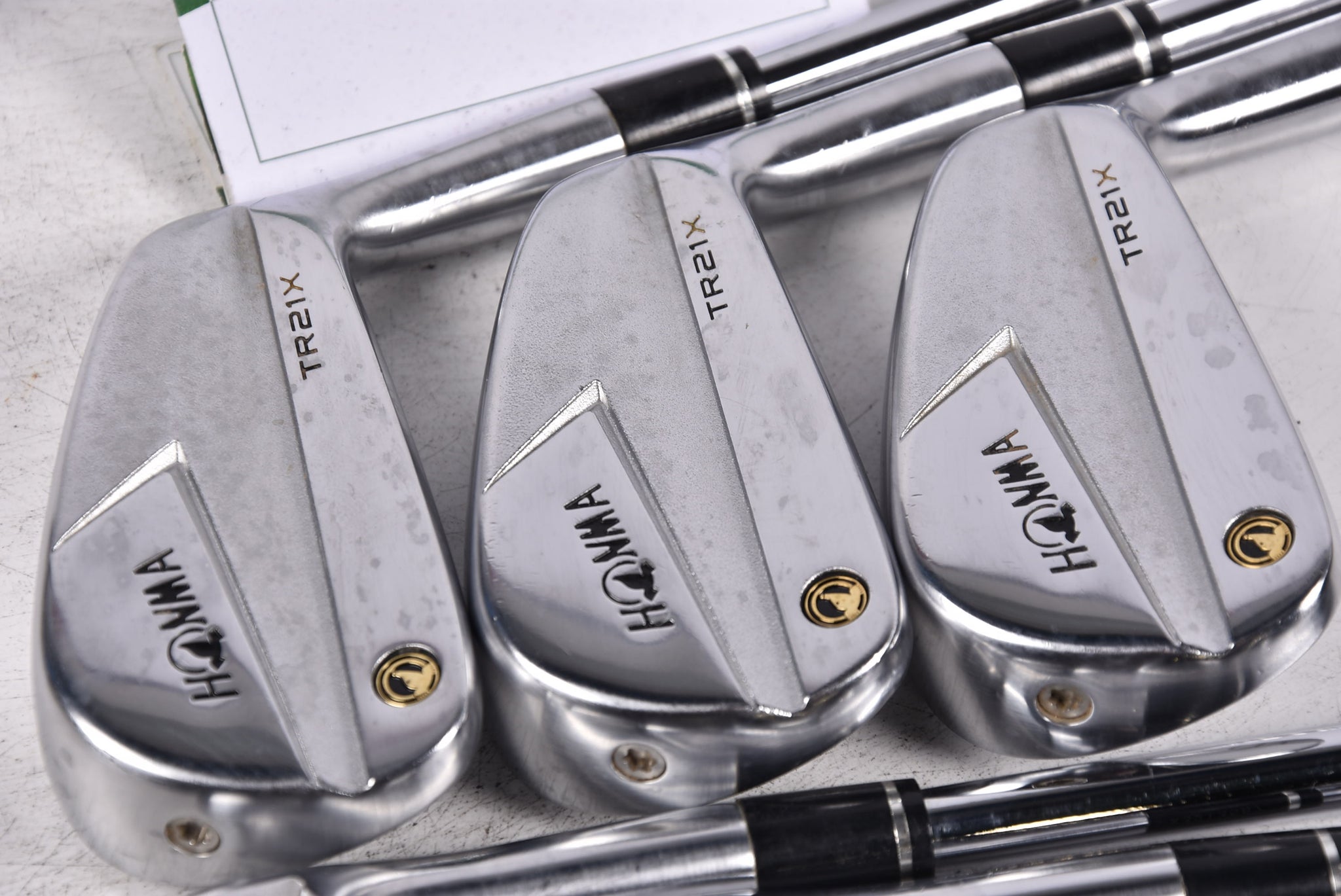 Honma TR21 X Irons / 5-PW+GW / Stiff Flex N.S.PRO 950GH Neo Shafts