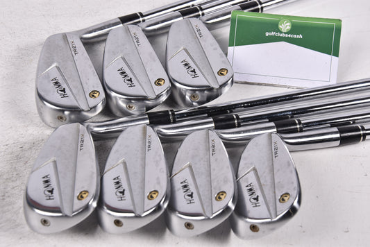 Honma TR21 X Irons / 5-PW+GW / Stiff Flex N.S.PRO 950GH Neo Shafts