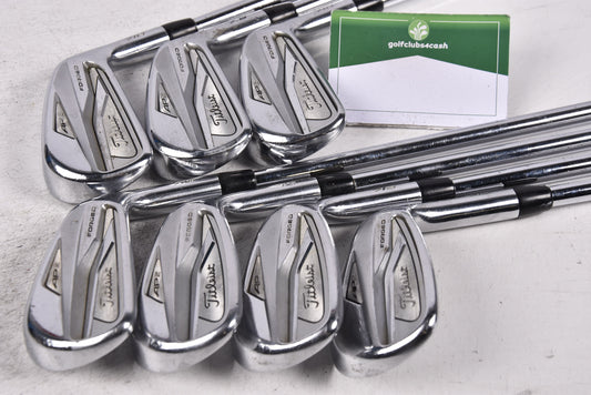 Titleist 718 AP2 Irons / 4-PW / Stiff Flex AMT Tour White S300 Steel Shafts