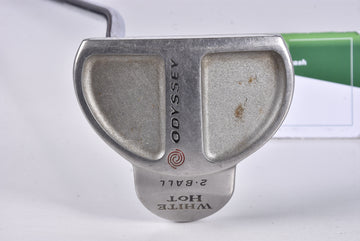 Left Hand Odyssey White Hot 2-Ball Putter / 35 Inch