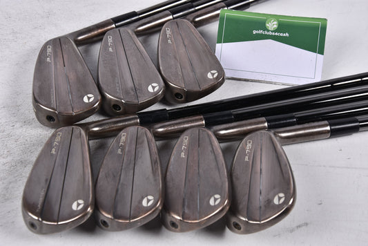 Taylormade P790 Aged Copper Irons / 4-PW / Stiff Flex KBS TourLite Shafts