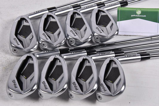 Ping G430 Irons / 5-PW+45°+50° / Black Dot / Stiff Flex Dynamic Gold S300 Shafts