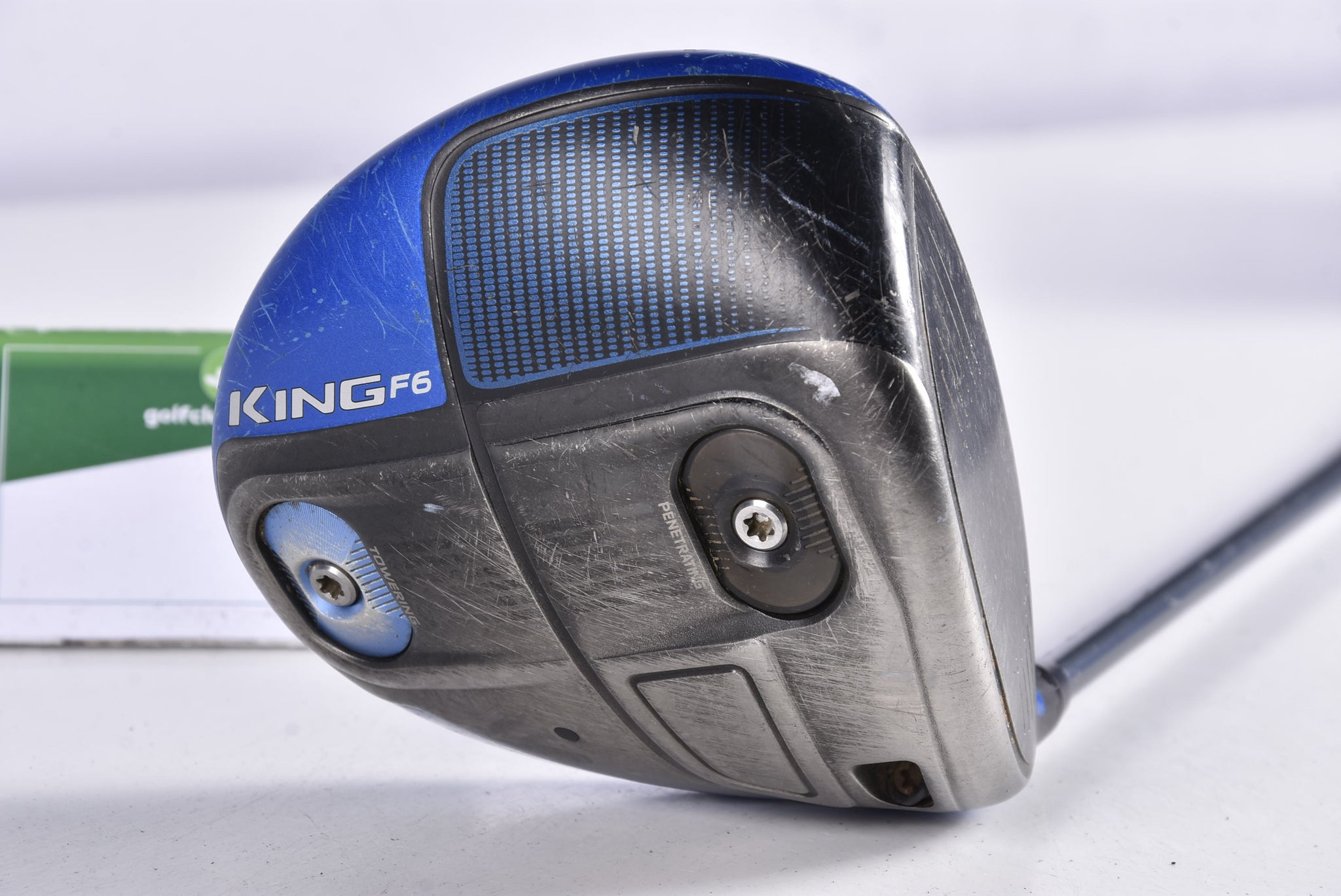 Cobra King F6 Driver / 9-12 Degree / Stiff Flex Matrix Ozik Red Tie Q4 60 Shaft