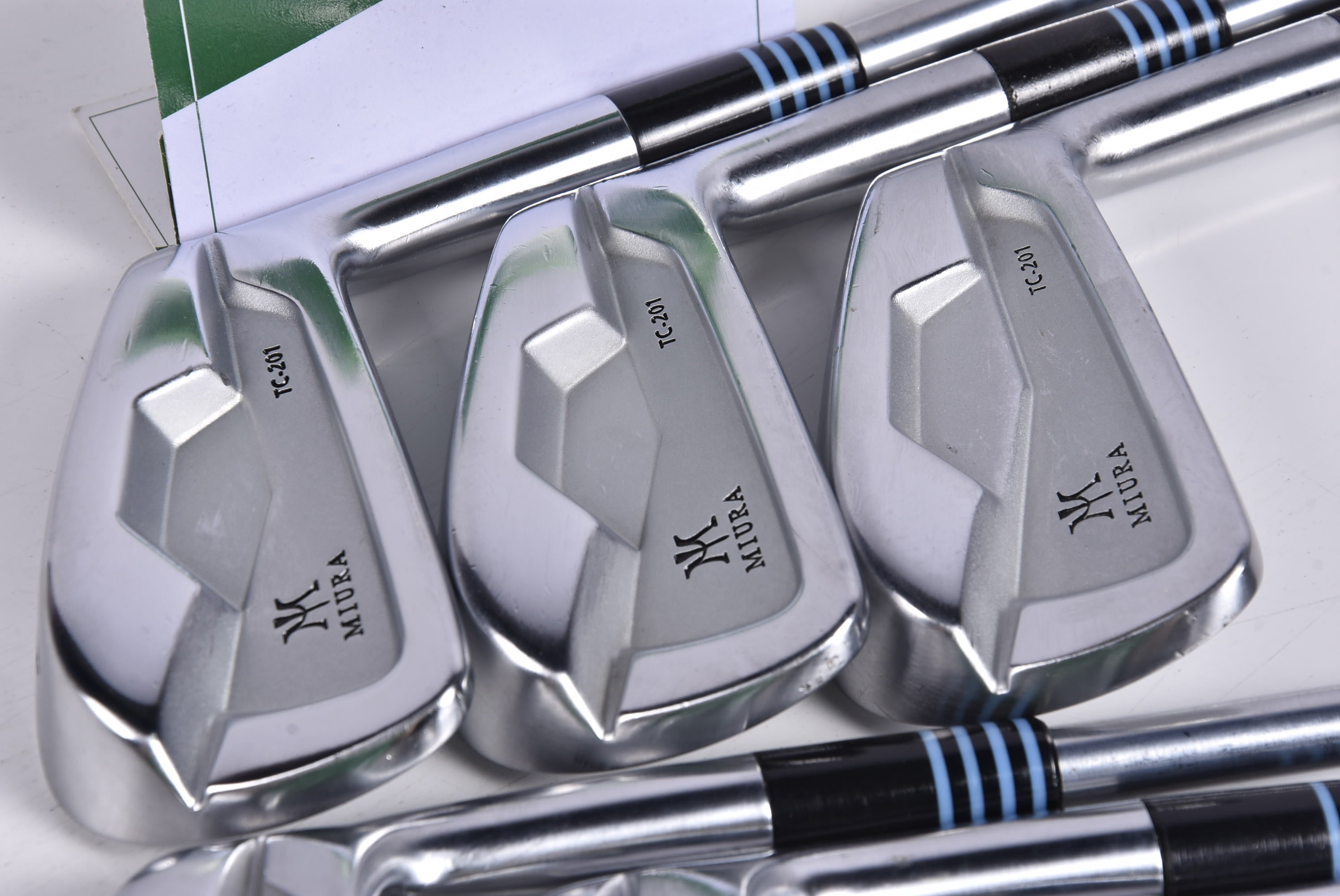 Miura TC-201 Irons / 4-PW / Stiff Flex Project X IO 110 Shafts