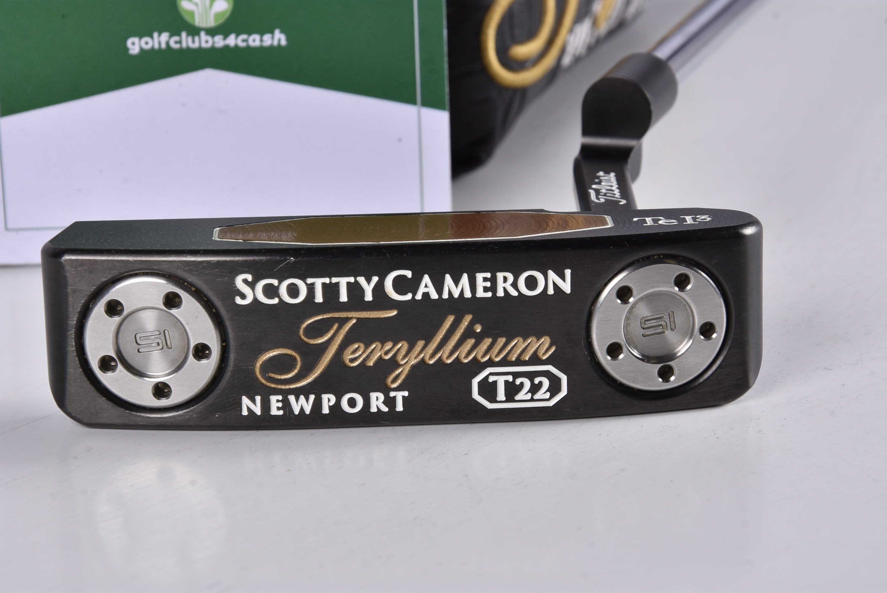 Scotty Cameron Teryllium Newport T22 Putter / 34 Inch