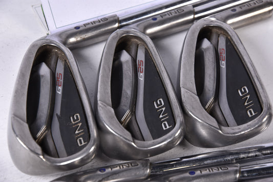 Ping G25 Irons / 5-PW / Blue Dot / Regular Flex Steel Shafts