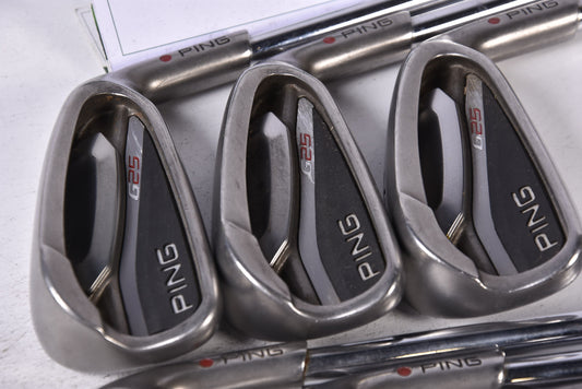 Ping G25 Irons / 4-PW / Red Dot / Stiff Flex Ping CFS Shafts