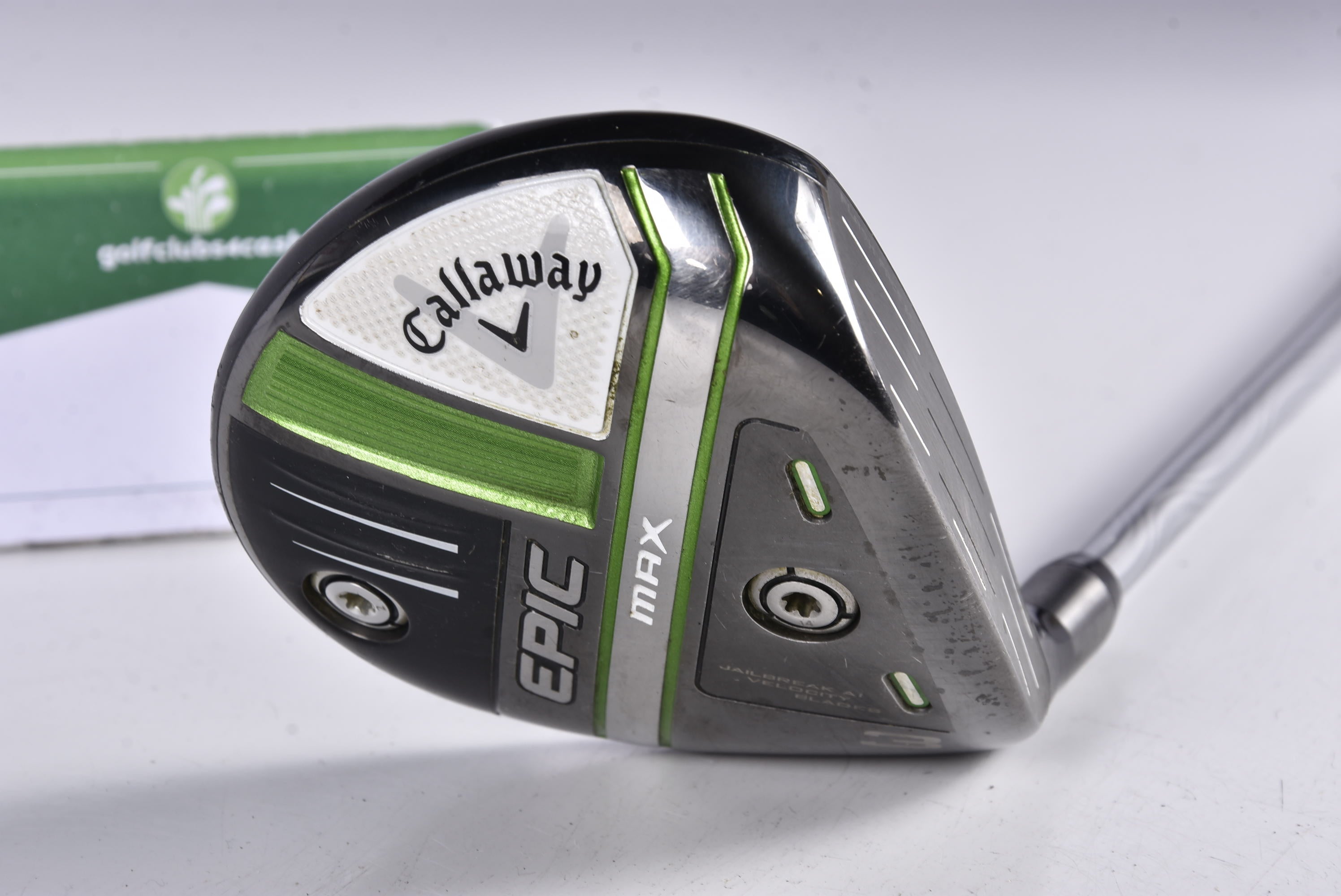 Callaway Epic Max #3 Wood / 15 Degree / Stiff Flex Evenflow Green 65 S