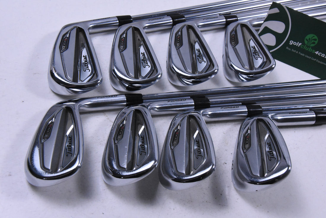 Titleist T100 S 2019 Irons / 4-PW+48 / Stiff Flex AMT Black S300 Shafts