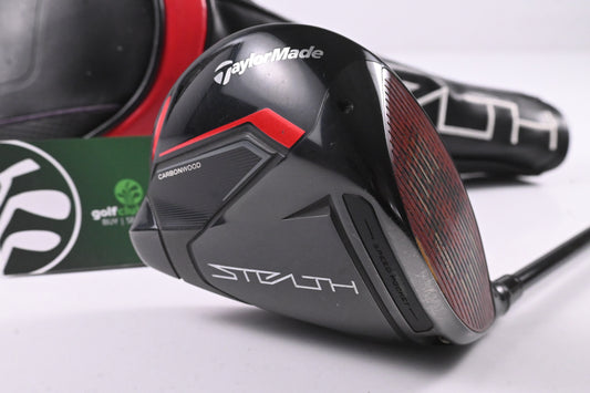 Taylormade Stealth Driver / 9 Degree / Stiff Flex Hzrdus Smoke Red RDX 60 Shaft