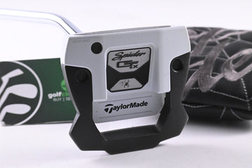 Left Hand Taylormade Spider GTX White/Black Putter / 34 Inch