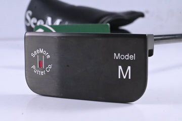 Seemore FGP Mallet Black Model M Putter / 34 Inch