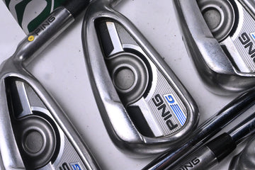 Ping G Series Irons / 5-PW+SW / Yellow Dot / Regular Flex Ping AWT 2.0 Shafts