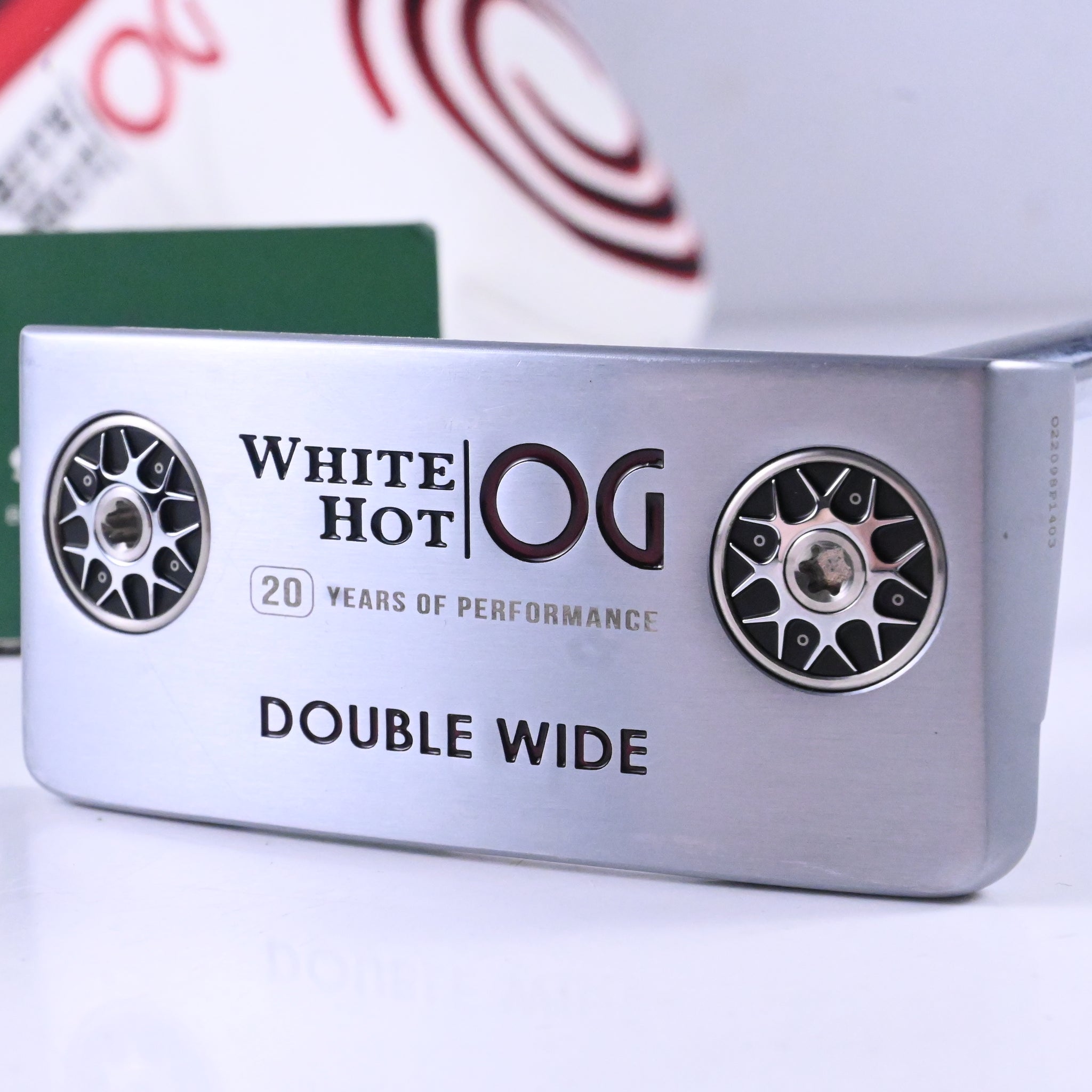 Odyssey White Hot OG Stroke Lab Double Wide Putter / 34 Inch