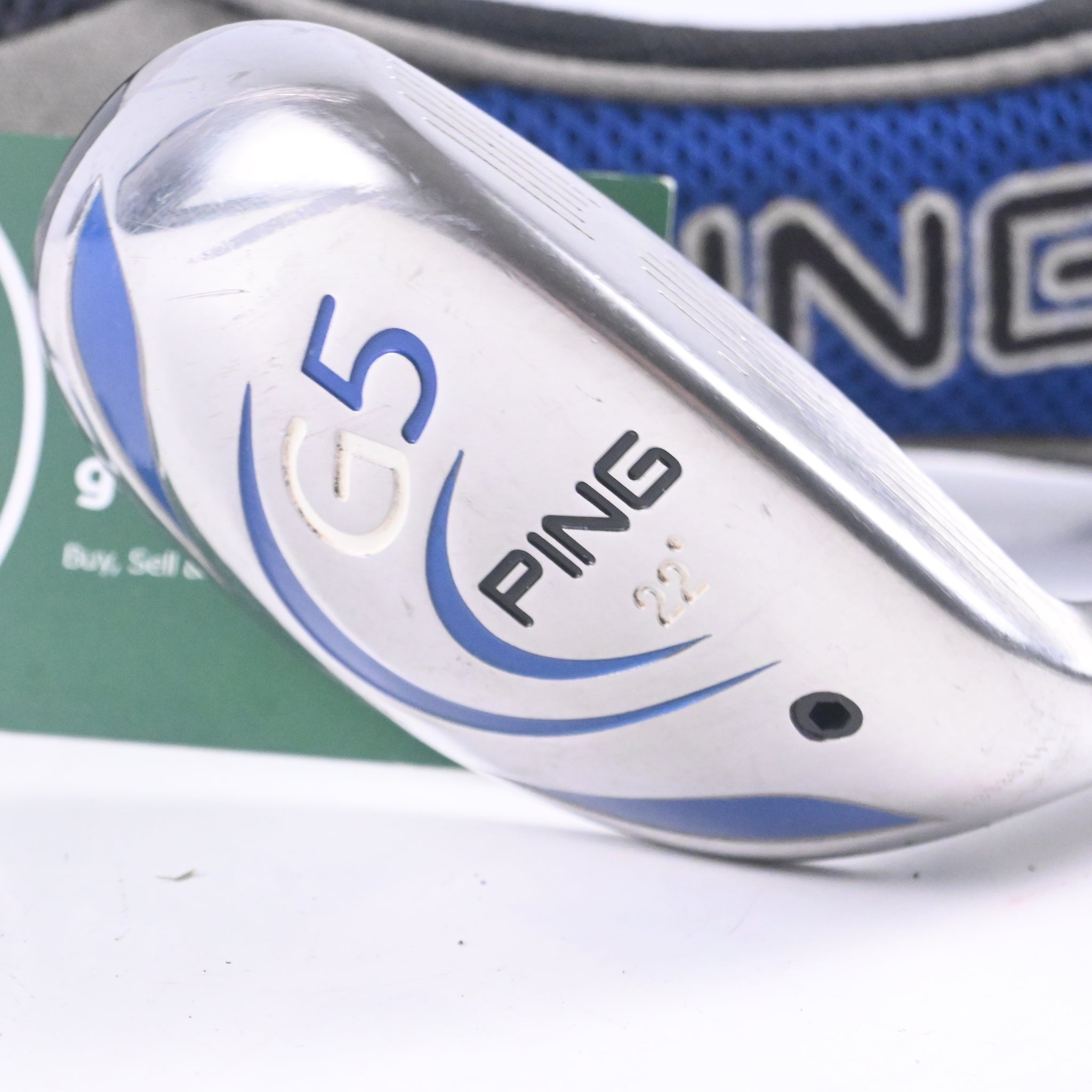 Ping G5 #4 Hybrid / 22 Degree / Regular Flex Grafalloy ProLaunch Blue Shaft