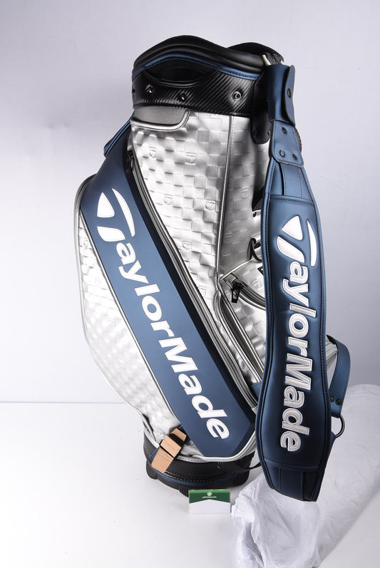 Taylormade Qi10 Tour Bag / 6-Way Divider / Silver, Navy