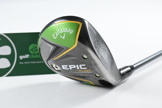 Callaway Epic Flash #3 Wood / 15 Degree / Stiff Flex Hzrdus Smoke Black 70 Shaft