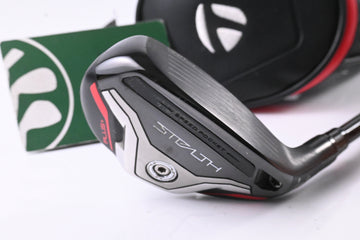 Taylormade Stealth Plus #3 Hybrid / 19.5 Degree / Stiff Flex Hzrdus Smoke RDX Red 80