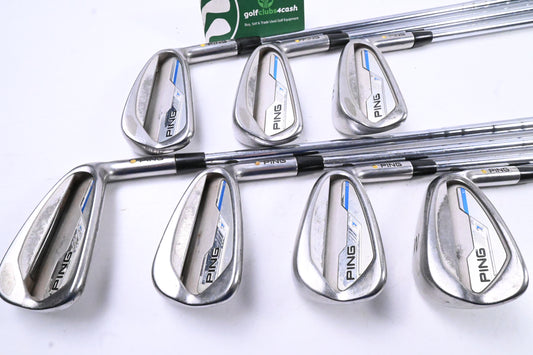 Ping i-Series E1 Irons / 4-PW / Yellow Dot / Stiff True Temper XP 95 S300 Shafts