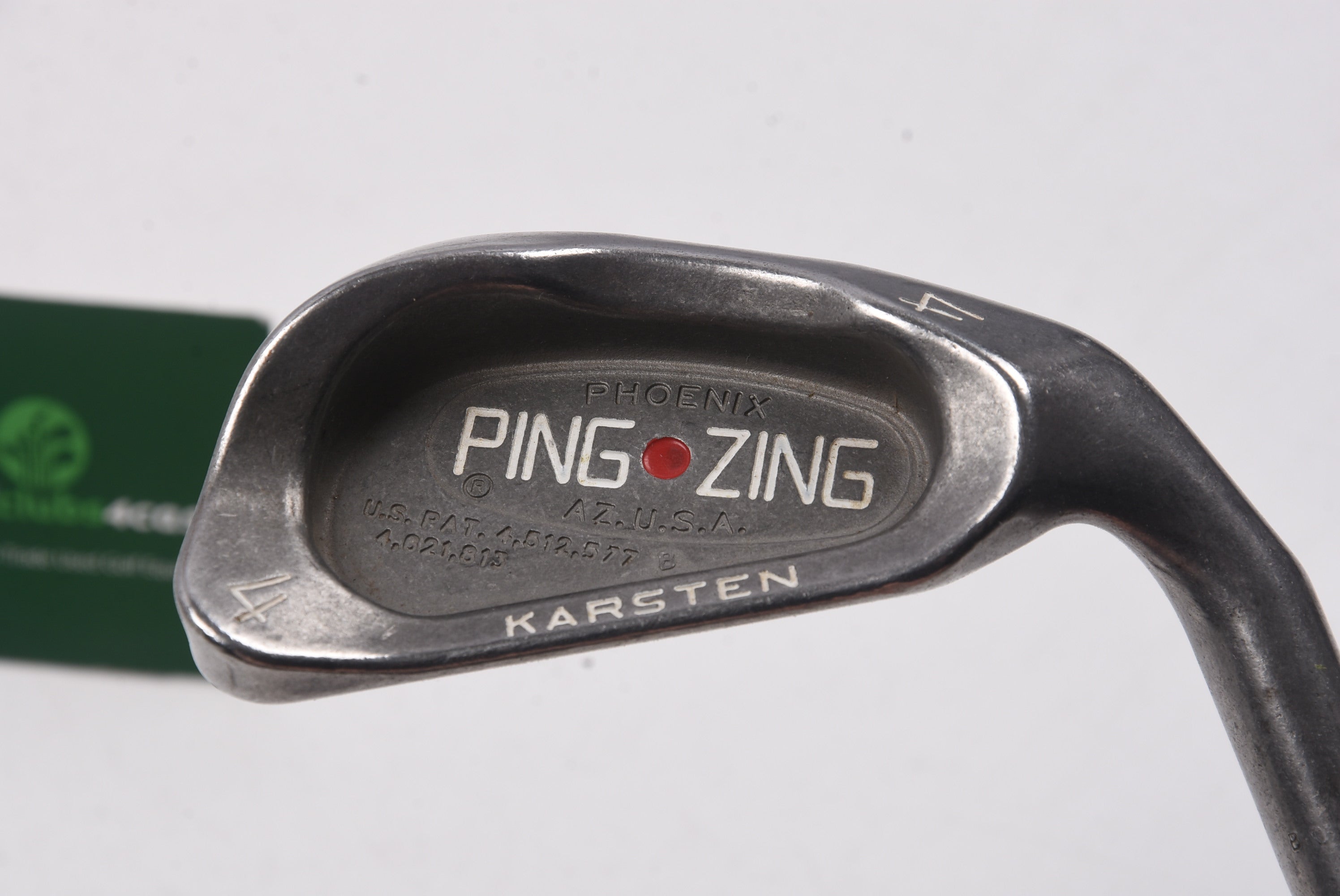 Ping Zing #4 Iron / 24 Degree / Red Dot / Stiff Flex Aldila Karsten 10