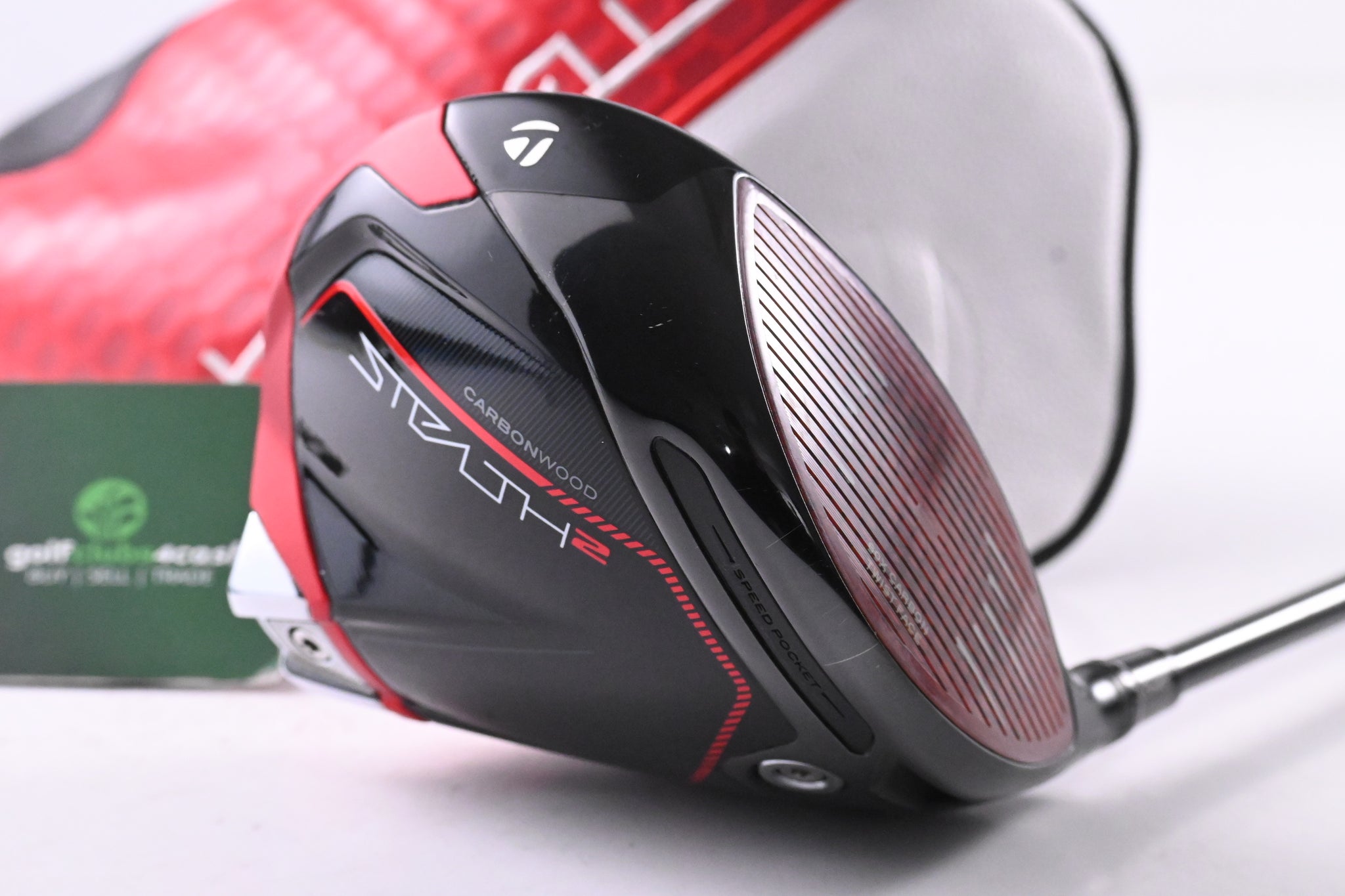 Taylormade Stealth 2 Driver / 10.5 Degree / Stiff Flex Hzrdus Smoke Black RDX 70