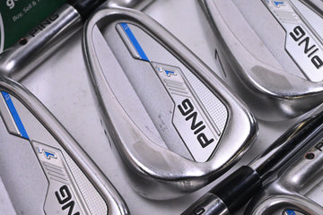 Ping i-Series E1 Irons / 5-PW+UW / Black Dot / Regular Flex Ping CFS Distance