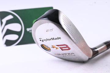 Taylormade Burner 2008 #3 Hybrid / 20 Degree / Stiff Flex Reax 85 Shaft