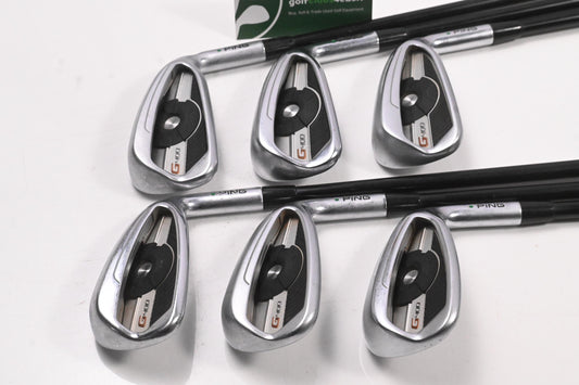 Ping G400 Irons / 5-PW / Green Dot / Senior Flex Ping Alta CB AWT Shafts