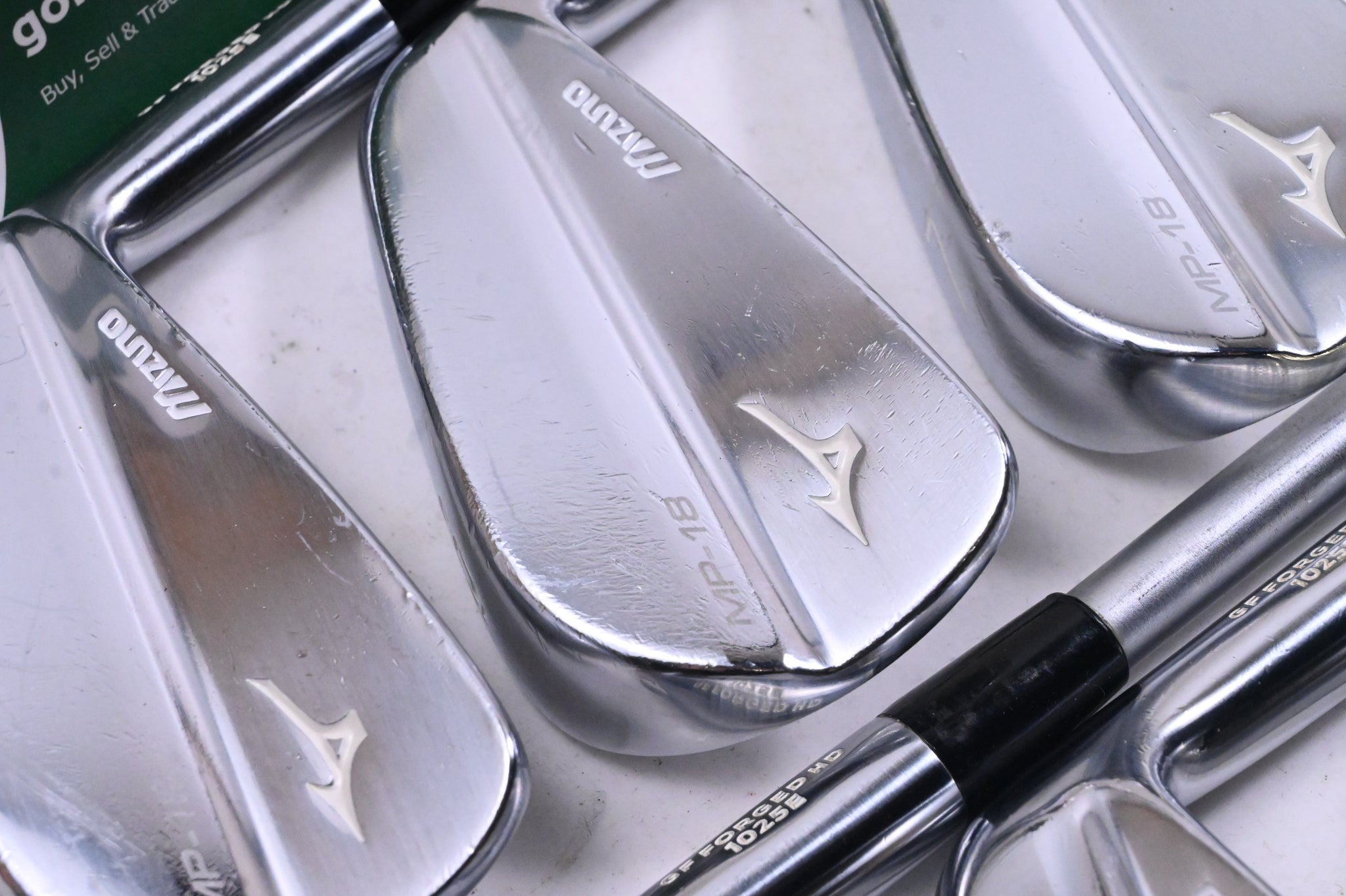 Mizuno MP-18 MB Irons / 5-PW / Stiff Flex KBS Tour C-Taper 120 Shafts