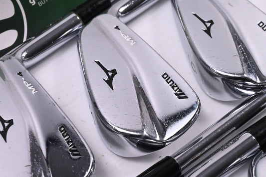 Mizuno MP-4 Irons / 4-PW / Stiff Flex Dynamic Gold S300 Shafts