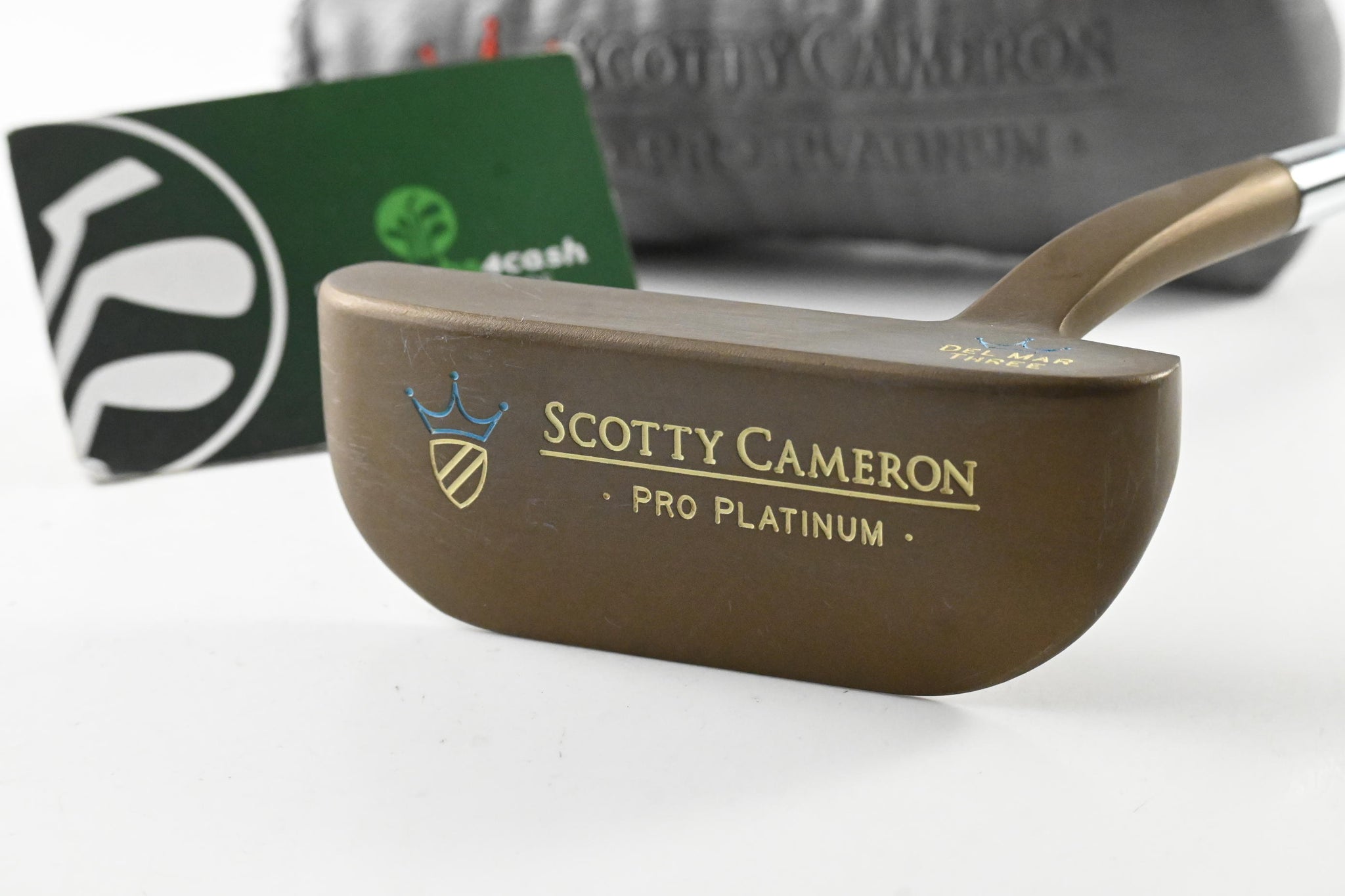 Scotty Cameron Pro Platinum Del Mar Three Putter / 36 Inch