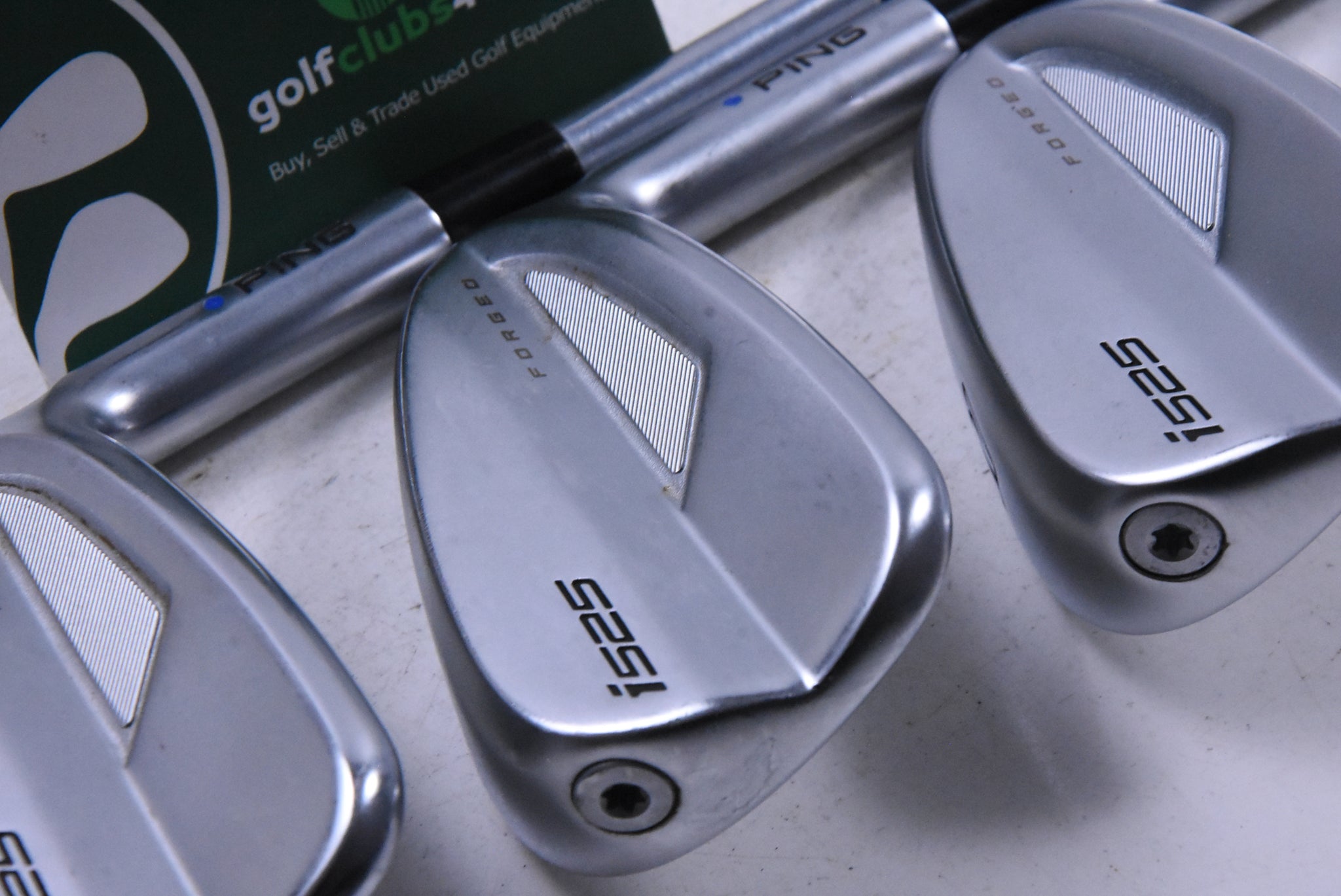 Ping i525 Irons / 5-PW+UW / Blue Dot / Regular Plus Flex Project X IO 105 Shafts