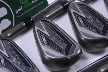 Cobra Darkspeed Irons / 4-PW+GW / Stiff Flex KBS $-Taper 120 Shafts