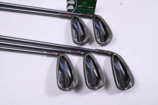 Left Hand Ping G30 Irons / 5-9i / Orange Dot / Regular Flex Ping TFC 419 Shafts