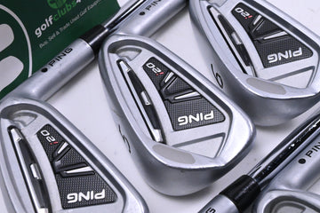 Ping i20 Irons / 4-PW / Black Dot / Regular Flex Ping CFS Shafts