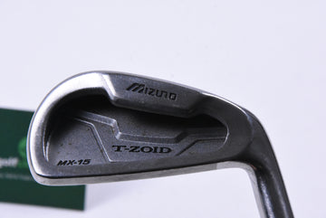 Mizuno MX-15 #6 Iron / 30 Degree / Regular Flex Mizuno Exsar Blue Shaft