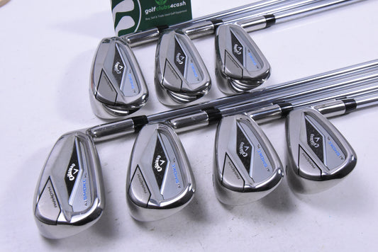 Callaway Paradym Ai Smoke HL Irons / 4-PW / Regular Flex Elevate MPH 85 Shafts